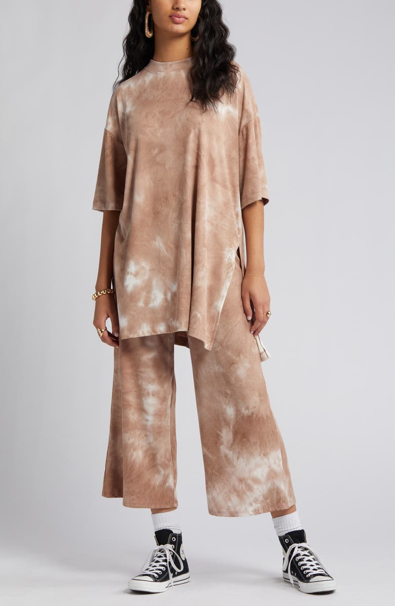 Dressed in Lala Lex Ribbed Top & Pants, Alternate, color, 