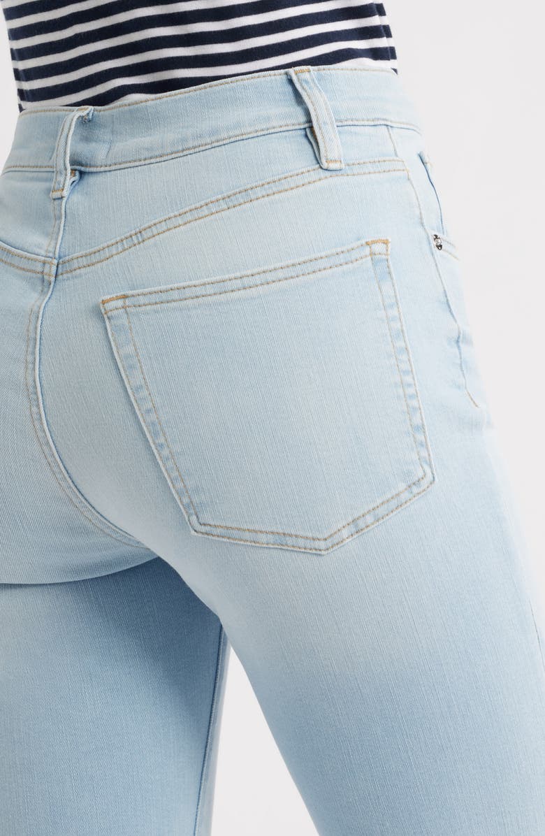 FRAME The Reboot High Waist Crop Flare Jeans, Alternate, color, Float