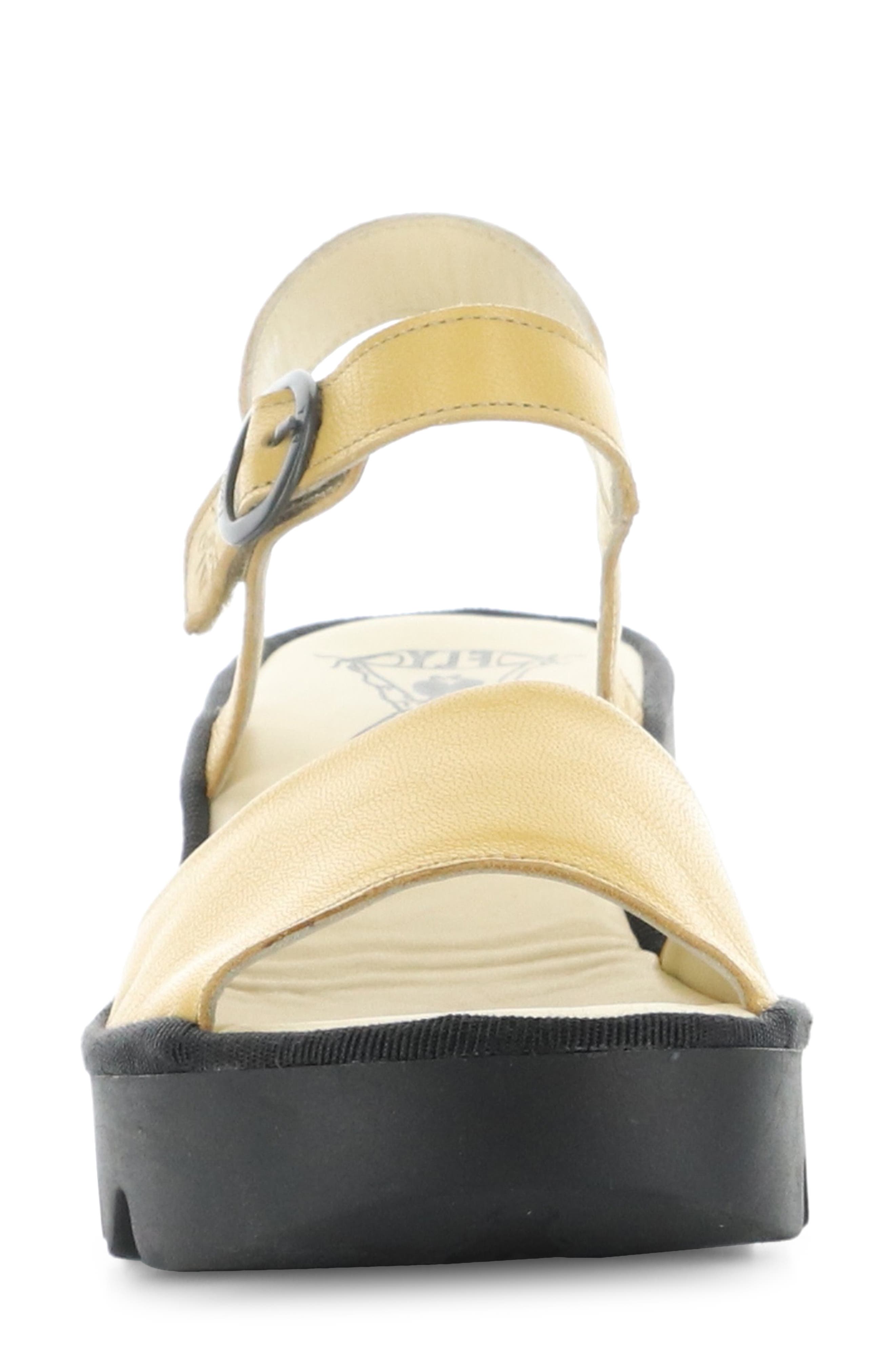 Fly London Tull Platform Sandal, Alternate, color, Bumblebee Mousse