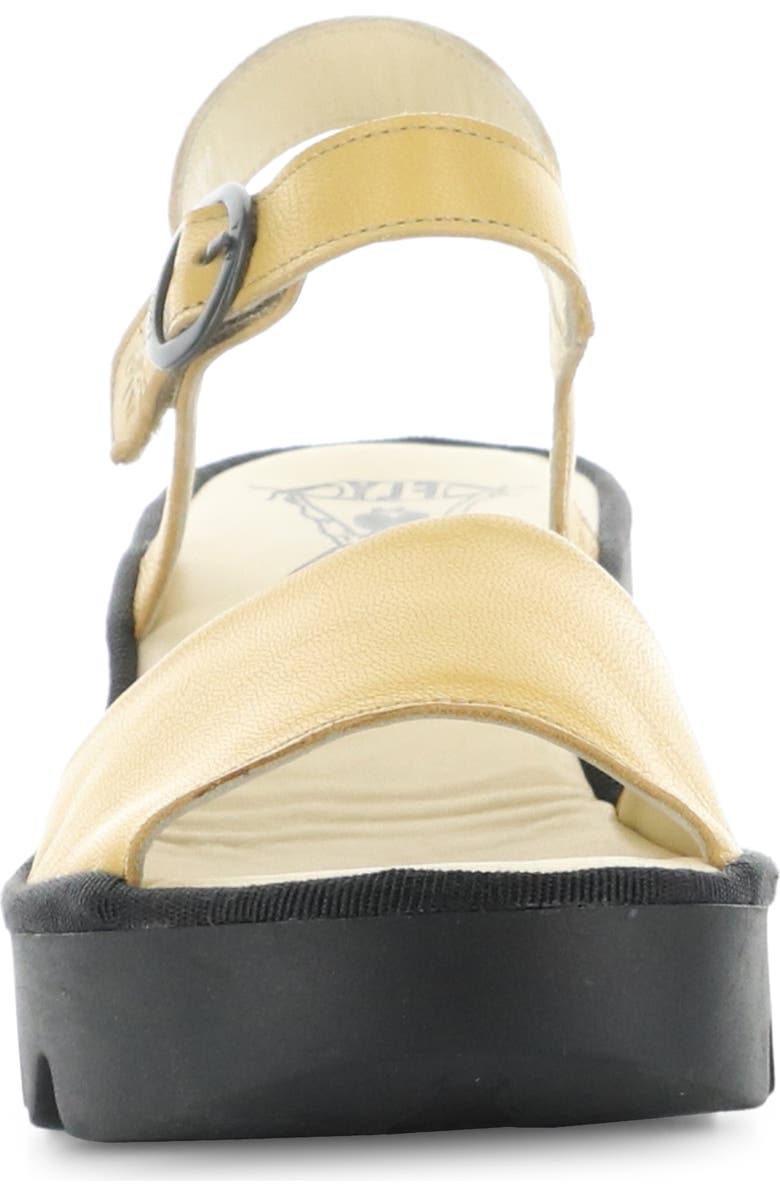 Fly London Tull Platform Sandal, Alternate, color, Bumblebee Mousse