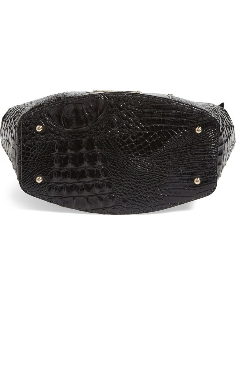 Brahmin 'West Lake' Croc Embossed Satchel, Alternate, color,