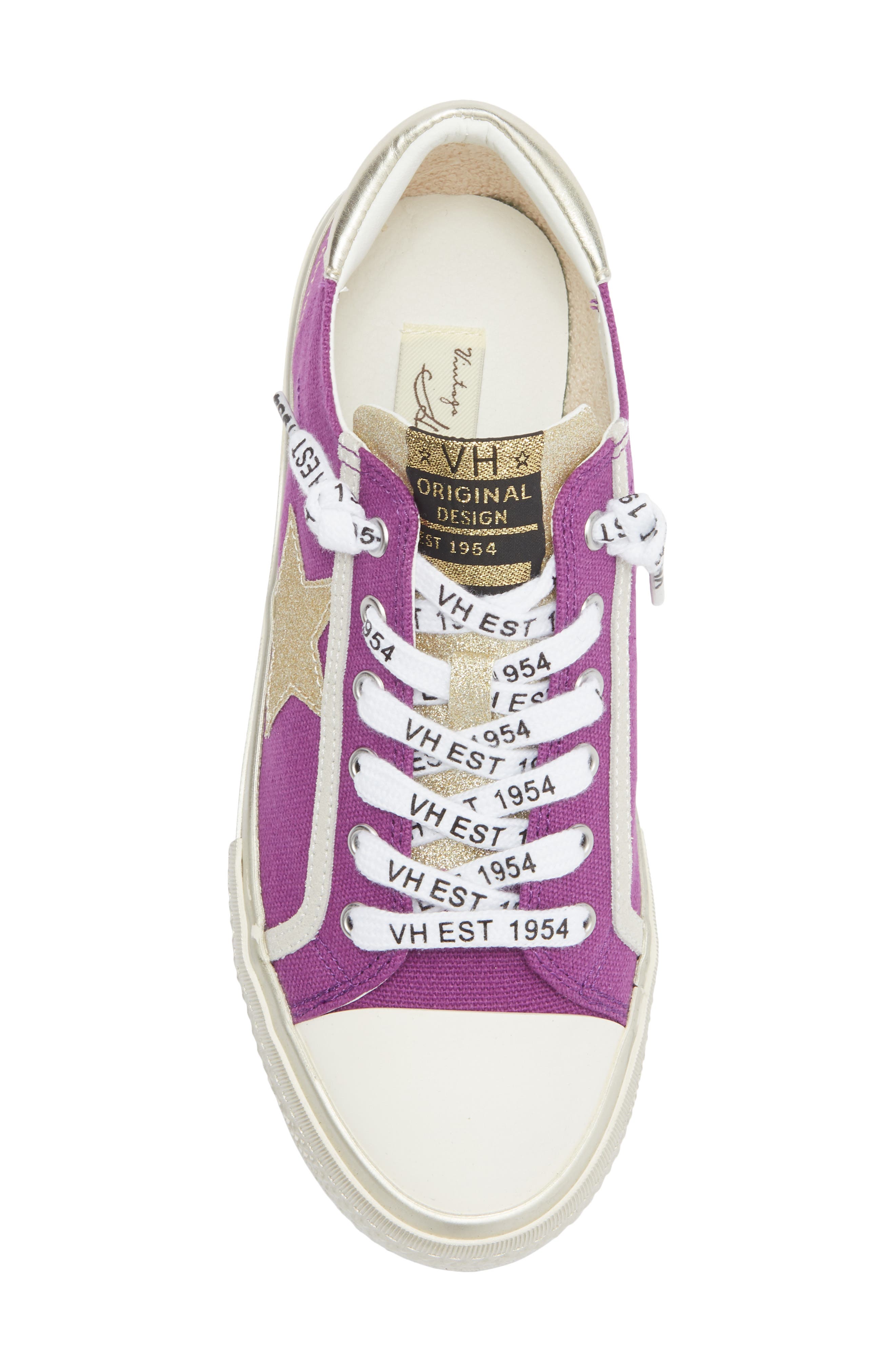 Vintage Havana Alive Camo Sneaker, Alternate, color, Purple/ Gold Pop