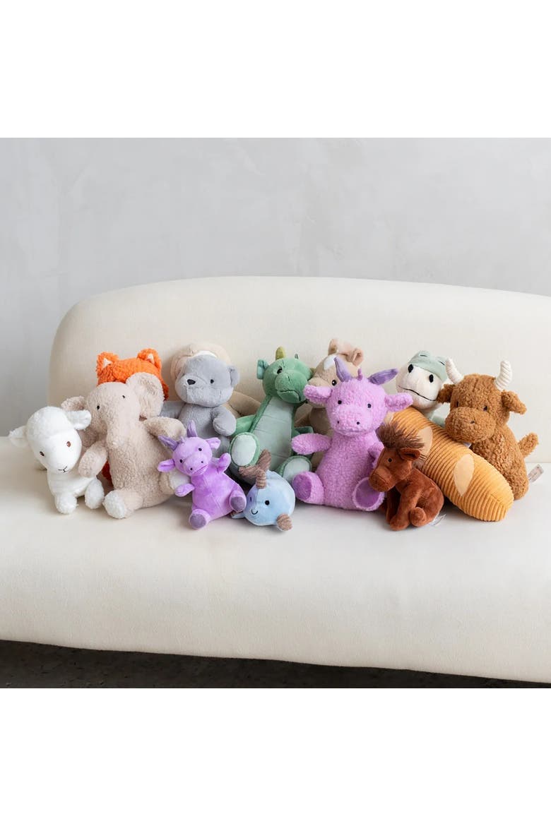 Baguette Squeak & Crinkle Plushie Dog Toy, Alternate, color, Brown