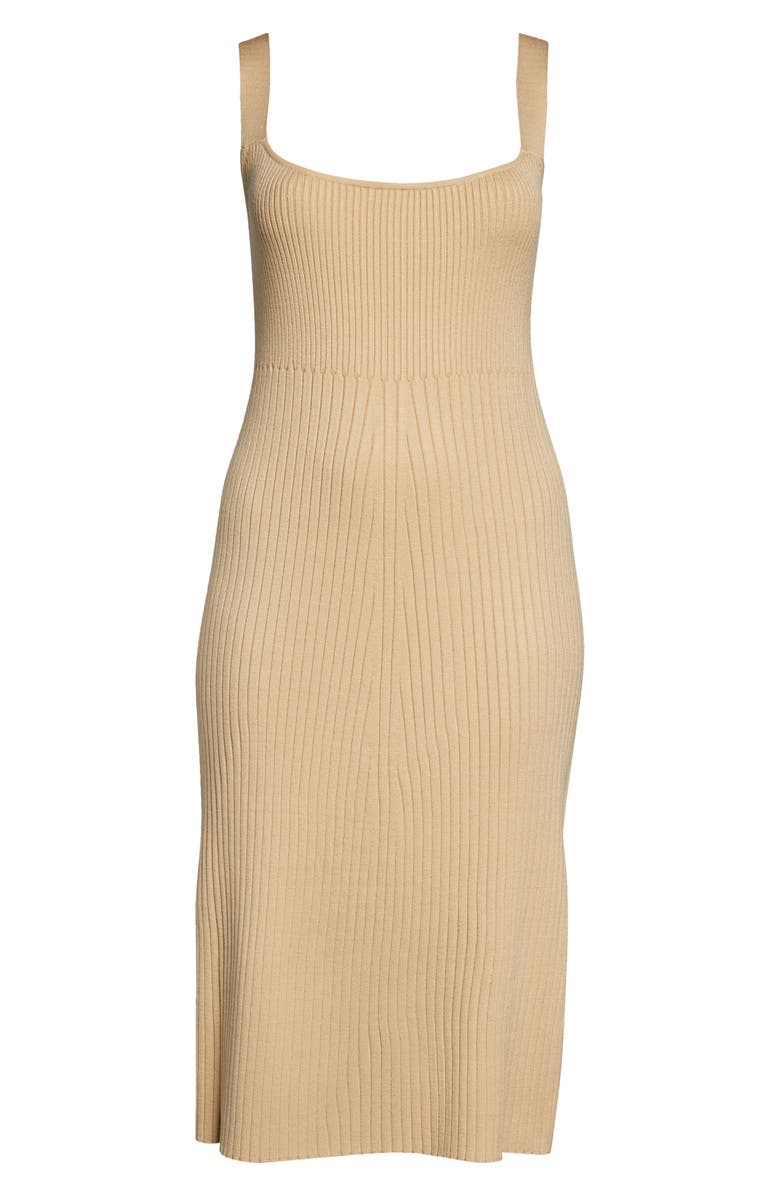WAYF Gillian Ribbed Tank Dress, Alternate, color,