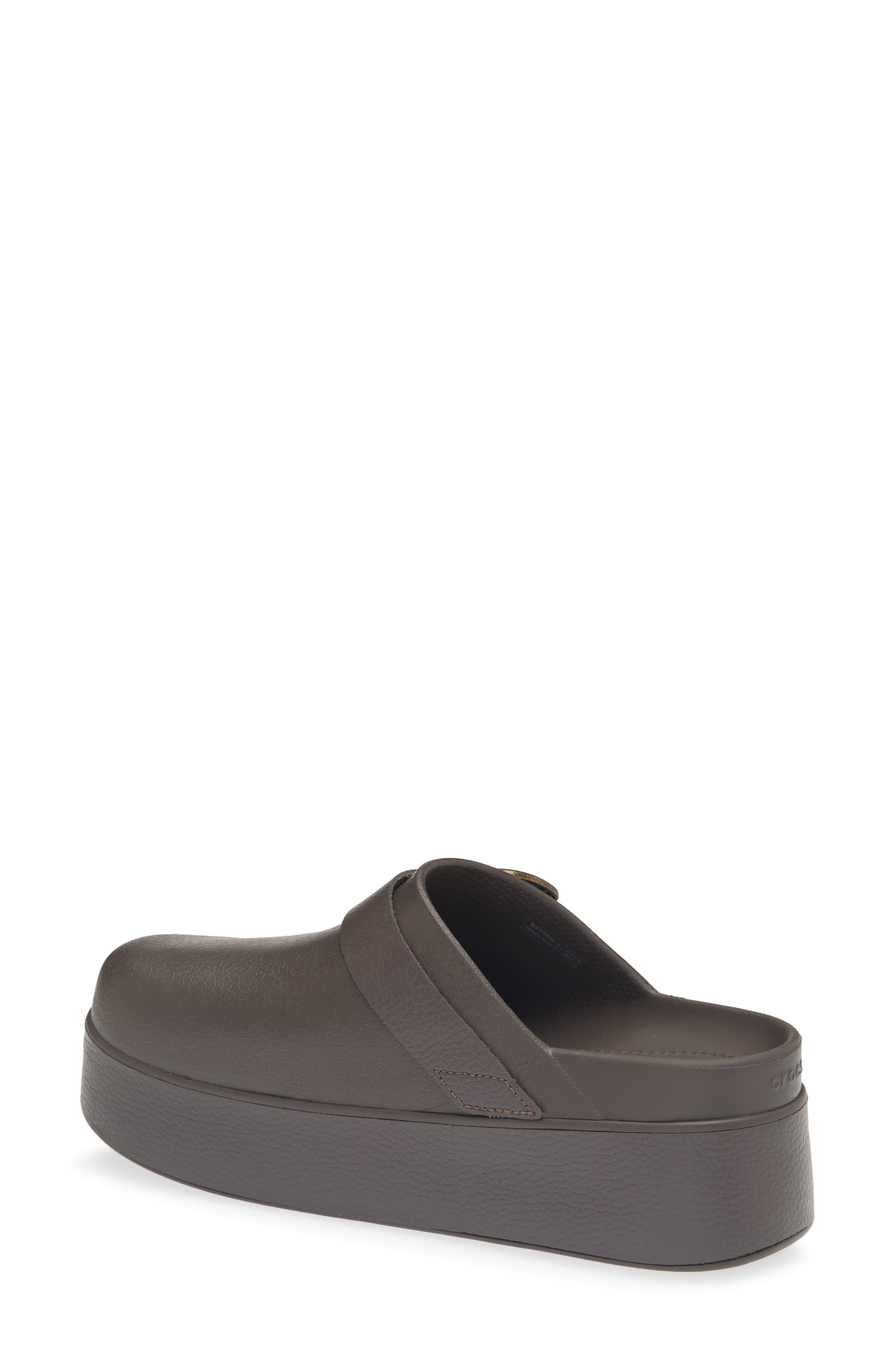 Dylan Boho Buckle Platform Clog, Alternate, color, ESPRESSO