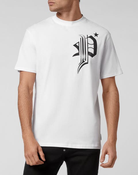 T-Shirt Round Neck Ss Skull Logo Men