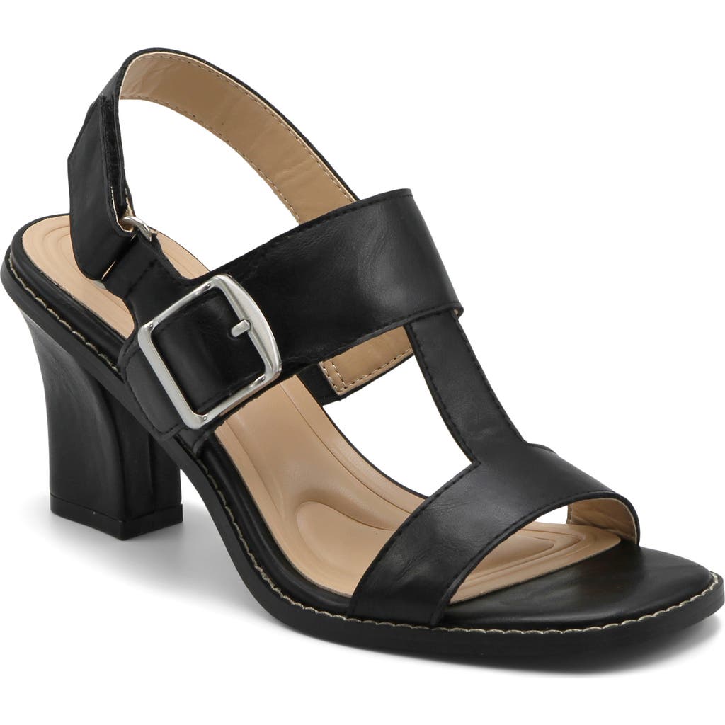 Adrienne Vittadini Akoni Slingback Sandal In Black