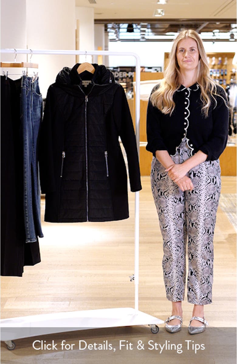 Water Resistant Mixed Media Softshell Coat, sales video thumbnail