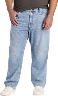 True Nation by DXL Big & Tall Relaxed-Fit Light Wash Jeans