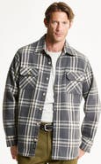 JACHS Brushed Flannel Overshirt