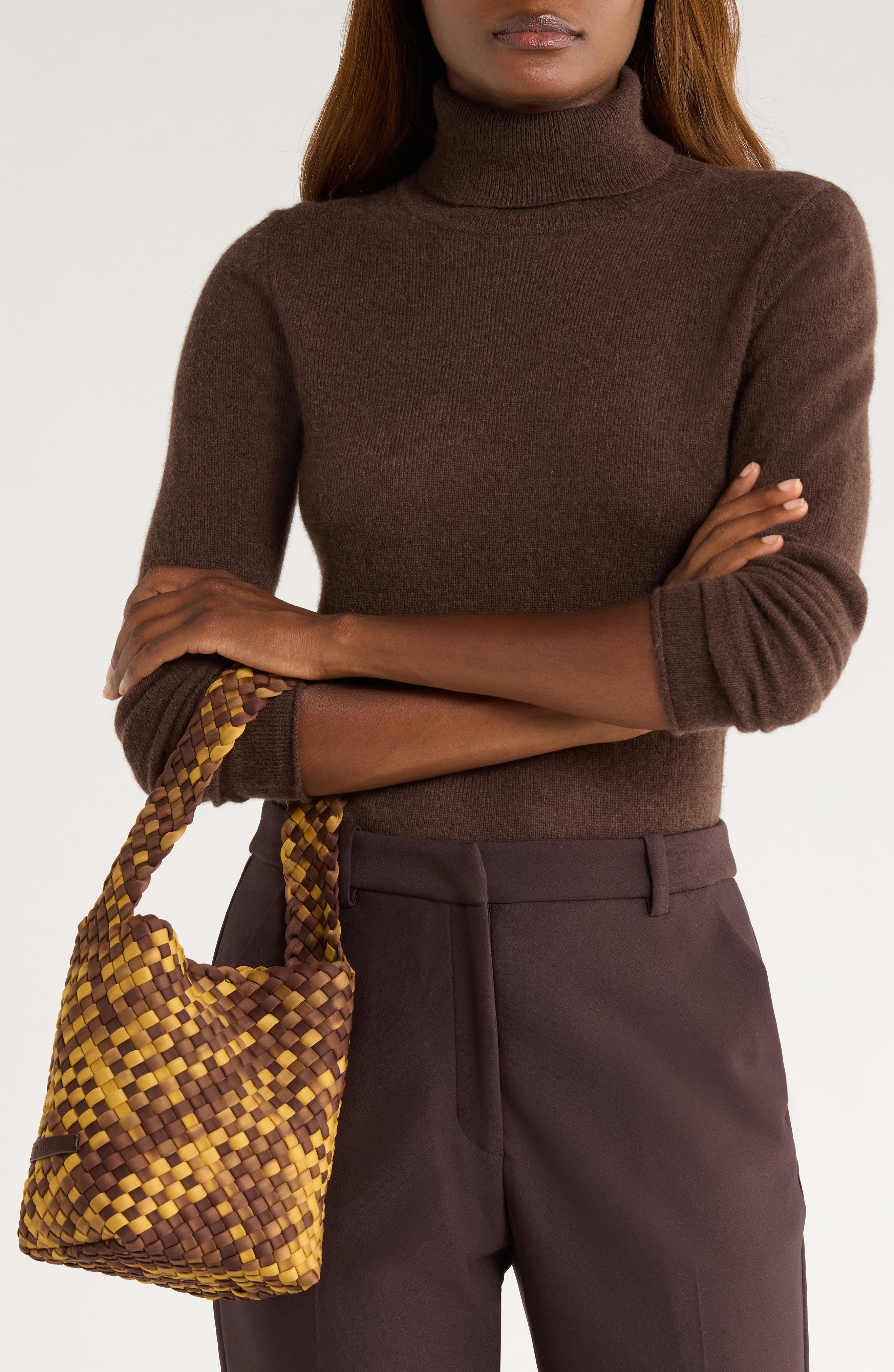 NAGHEDI Small Nomad Hobo, Alternate, color, Tortoiseshell