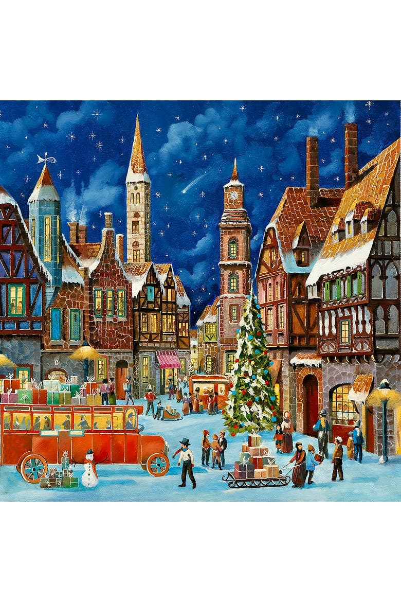 Christmas Square 500 piece Jigsaw Puzzle for Adults, Alternate, color, Multicolor