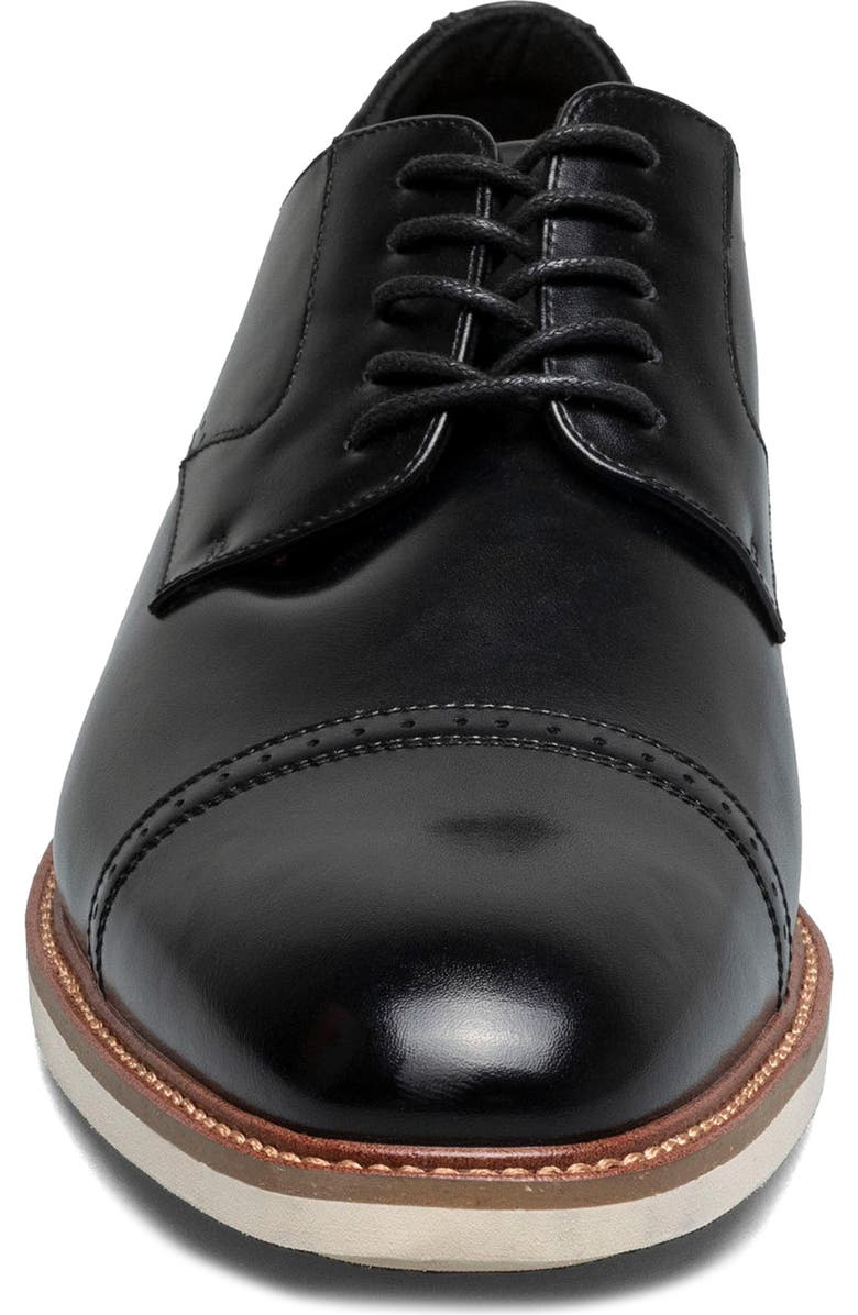 Stacy Adams Vogel Cap Toe Derby, Alternate, color, Black