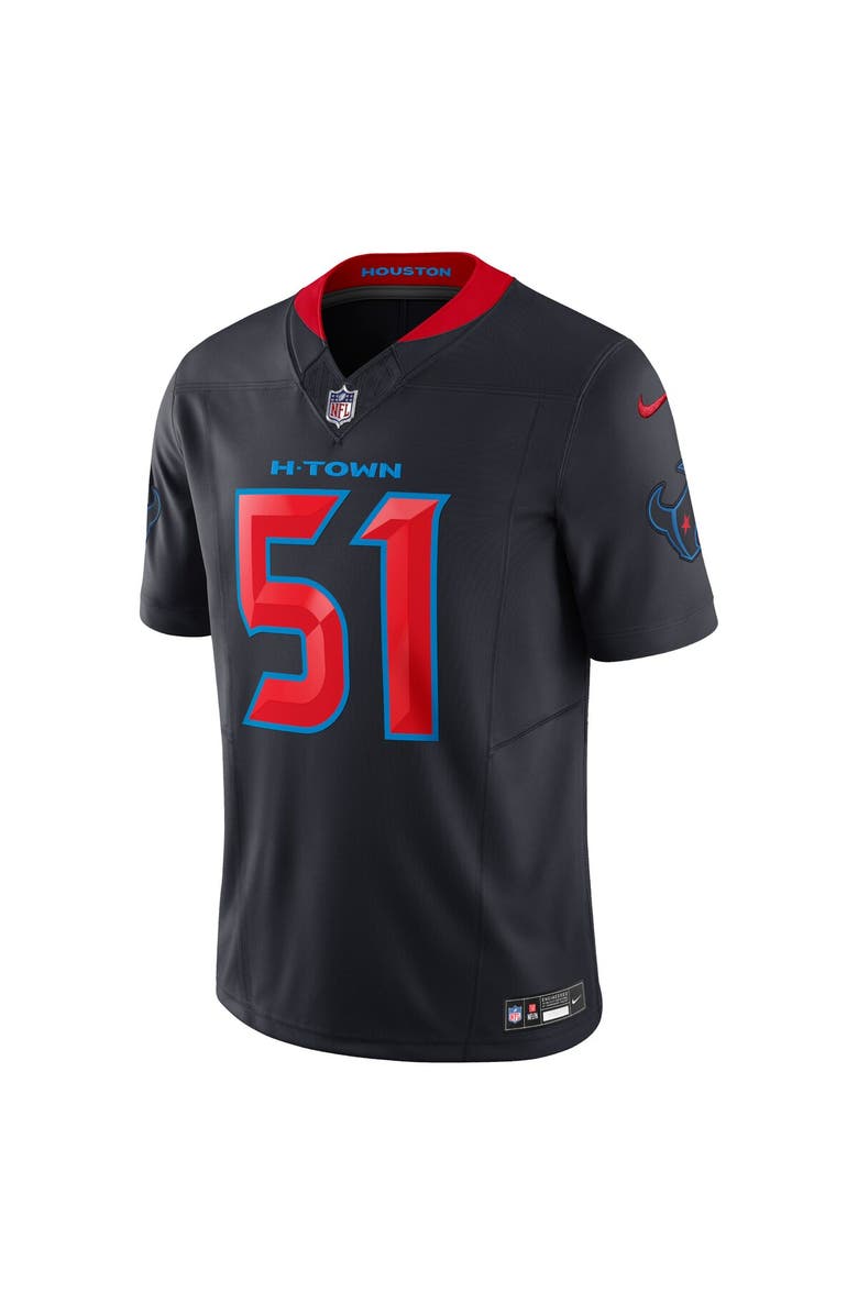 Nike Men
s Nike Will Anderson Jr. Navy Houston Texans 2nd Alternate Vapor F.U.S.E. Limited Jersey, Alternate, color, Navy