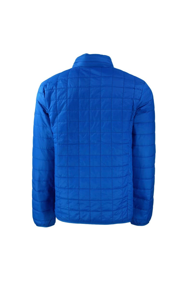 Men's Cutter & Buck Royal Akron RubberDucks Rainier PrimaLoft Eco Insulated Full-Zip Puffer Jacket, Alternate, color, Royal