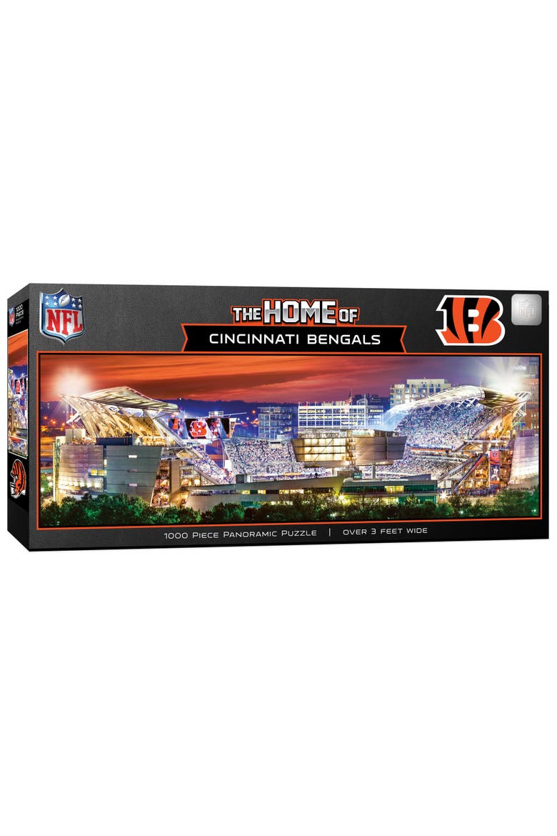 Cincinnati Bengals 1000pc Pano Puzzle, Main, color, Multicolor