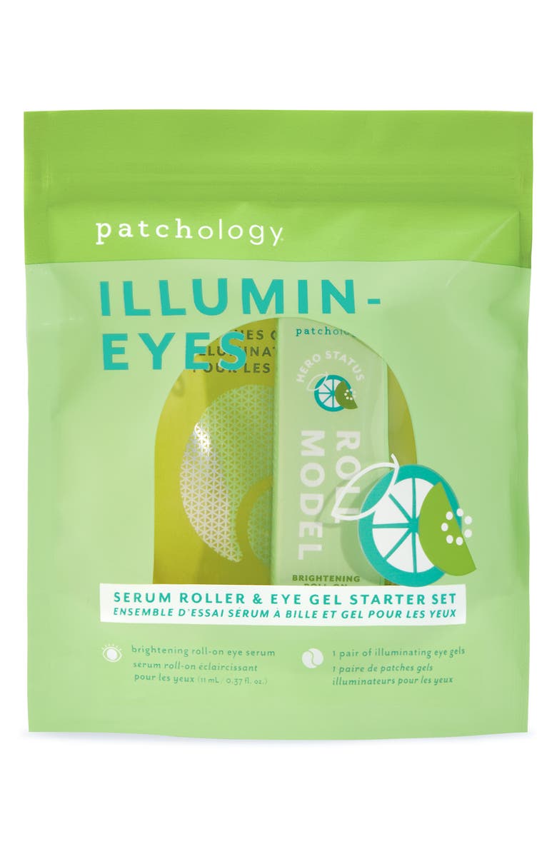 Patchology Roll Model Brightening Eye Serum & Eye Gel Set, Alternate, color, 