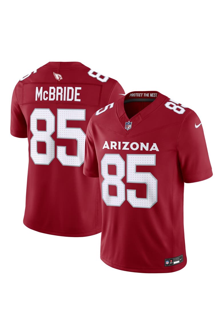 Men's Nike Trey McBride Cardinal Arizona Cardinals Team Vapor F.U.S.E. Stitched Limited Jersey, Main, color, Cardinal
