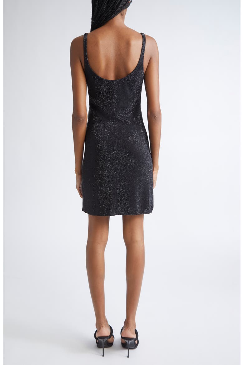 Crystal Embellished Slipdress, Alternate, color, BLACK