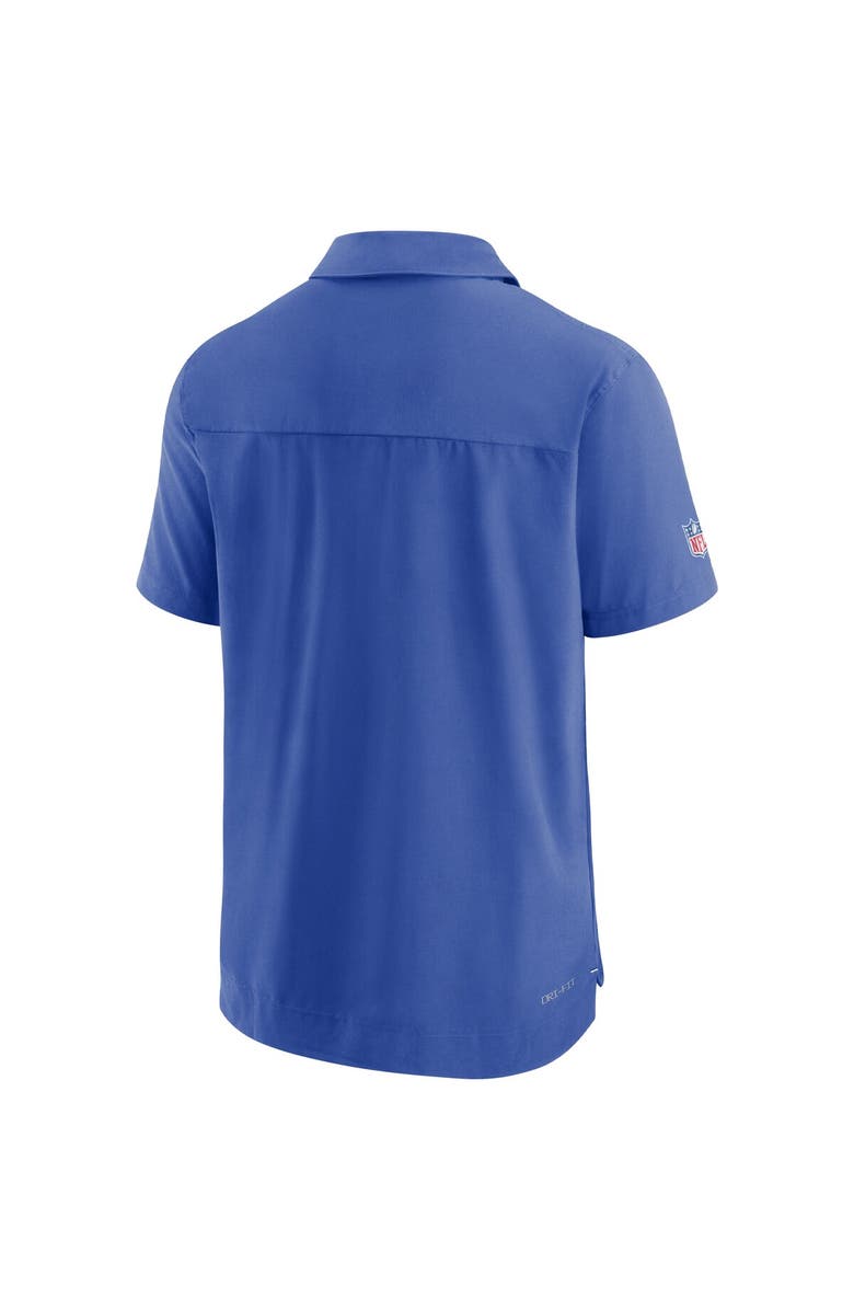 Nike Men's Nike Royal Indianapolis Colts Sideline Lockup Performance Polo, Alternate, color, Royal