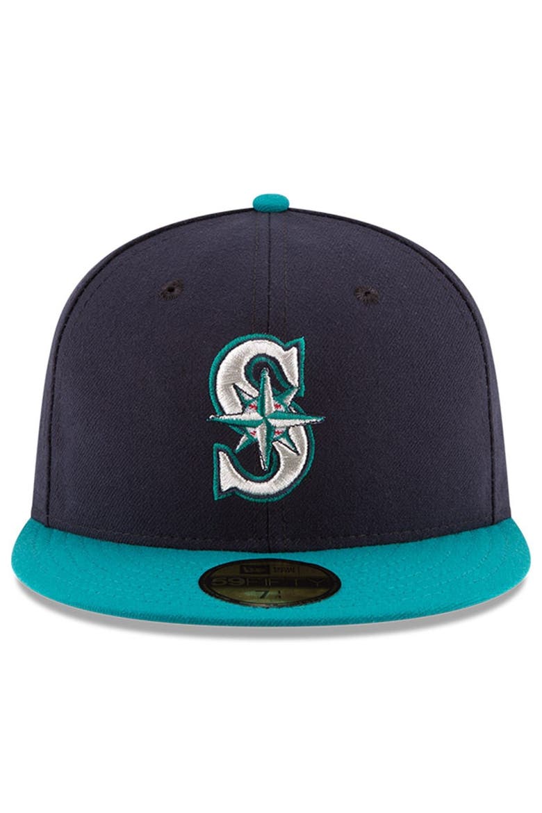 Men's New Era Navy Seattle Mariners 2023 All-Star Game Authentic Collection On-Field Alternate 59FIFTY Fitted Hat, Alternate, color, Navy
