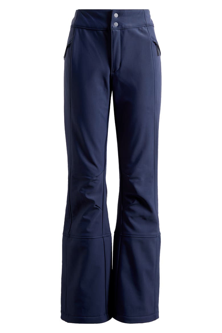 Emma Water Resistant Fleece Lined Ski Pants, Alternate, color, NAVY