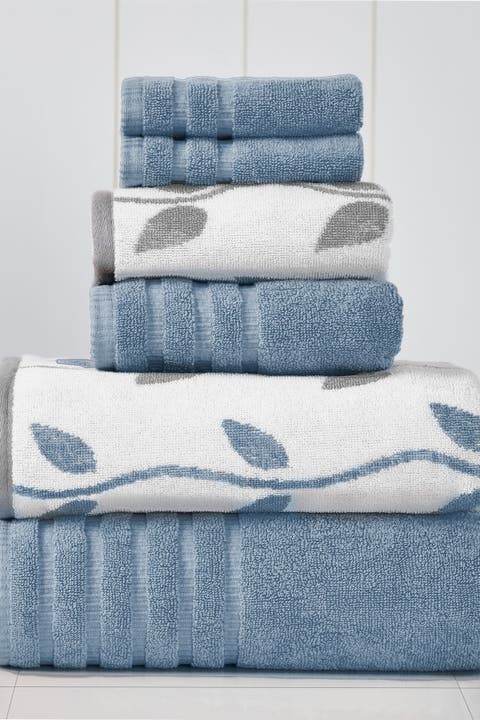 Yard Dyed 6-Piece Towel Set