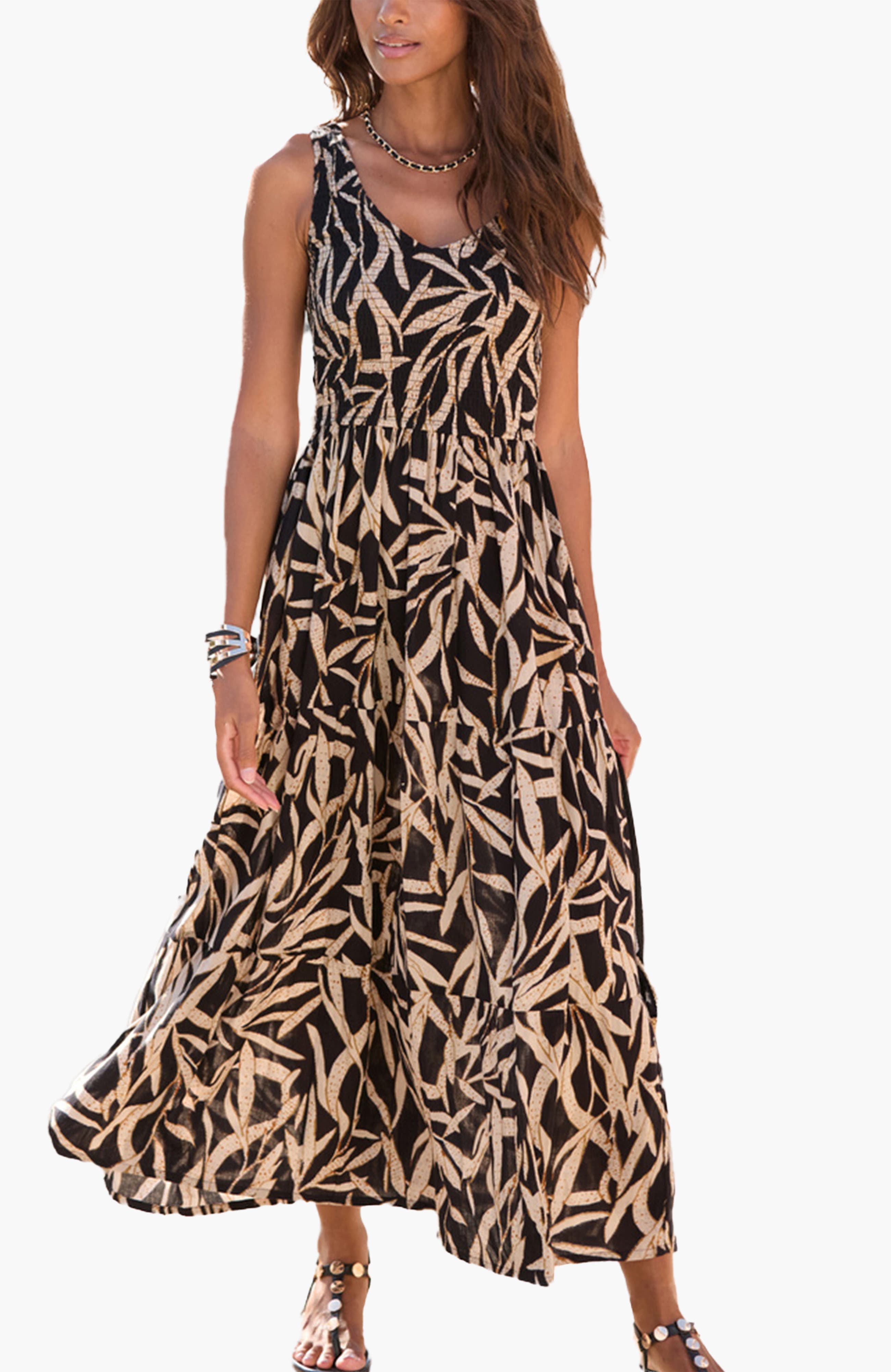 selected Black Printed