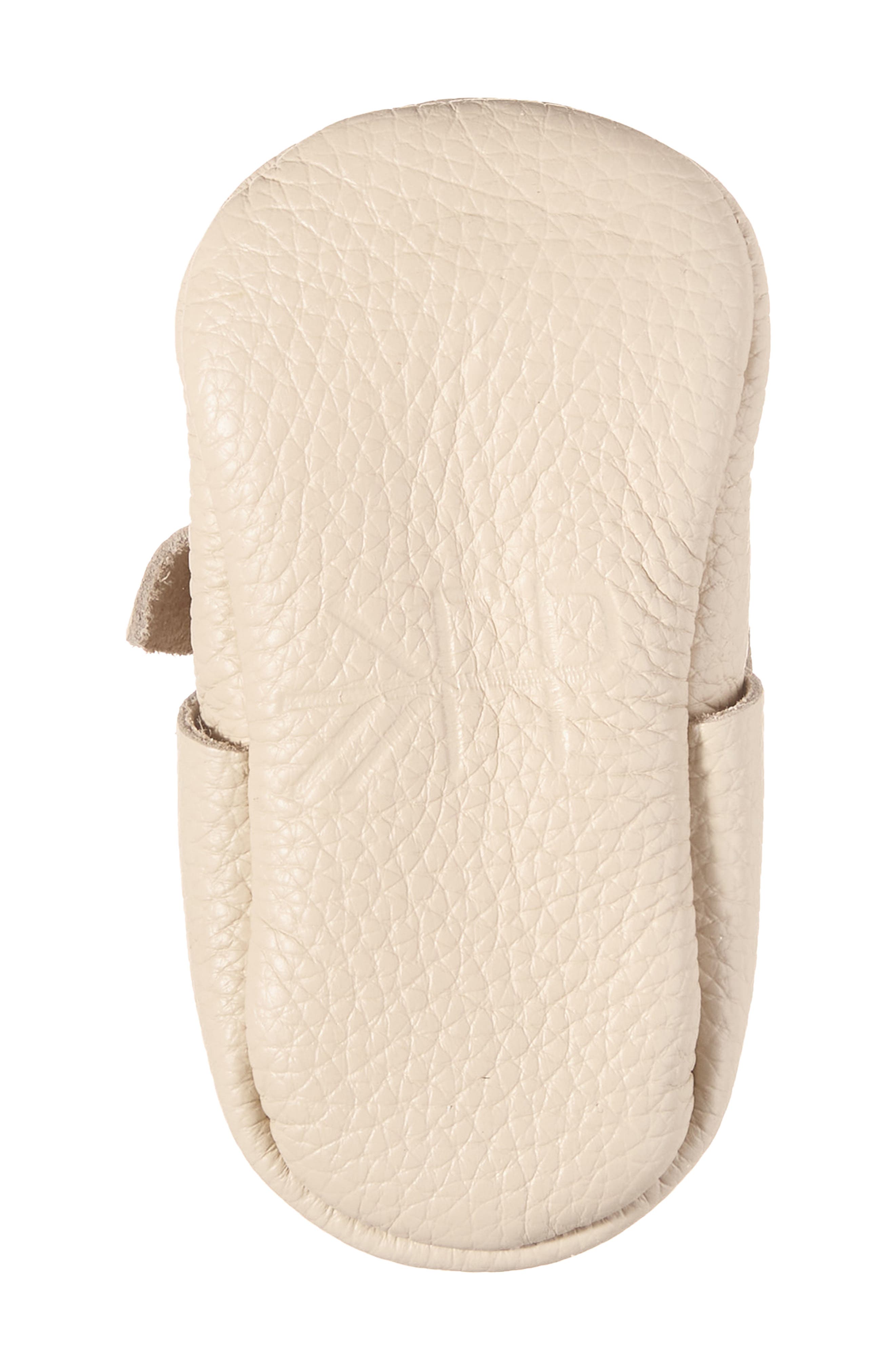 Kids' Knotted Bow Leather Mary Jane, Alternate, color, BIRCH