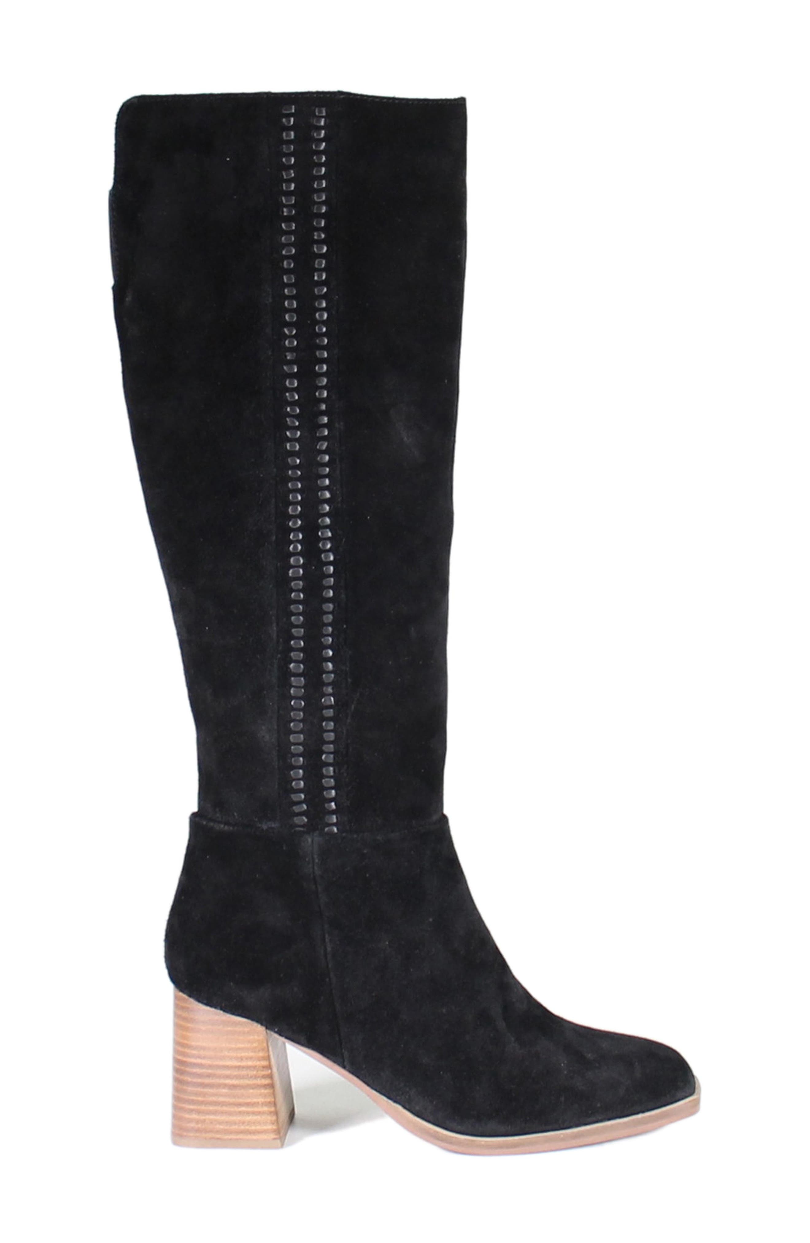 Diba True Mar Velus Knee High Boot, Alternate, color, Black