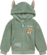 Star Wars Baby Yoda The Mandalorian Faux Shearling Hoodie