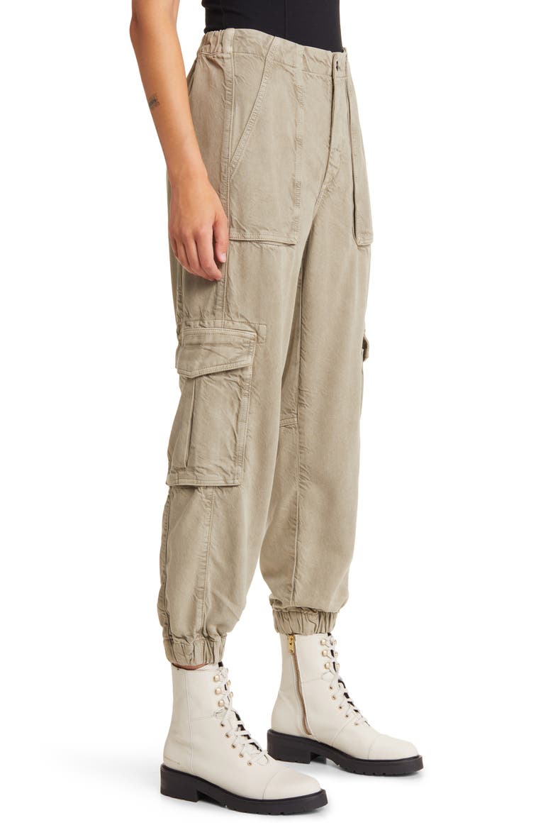 Frieda Cargo Joggers, Alternate, color, WASHED OLIVE GREEN