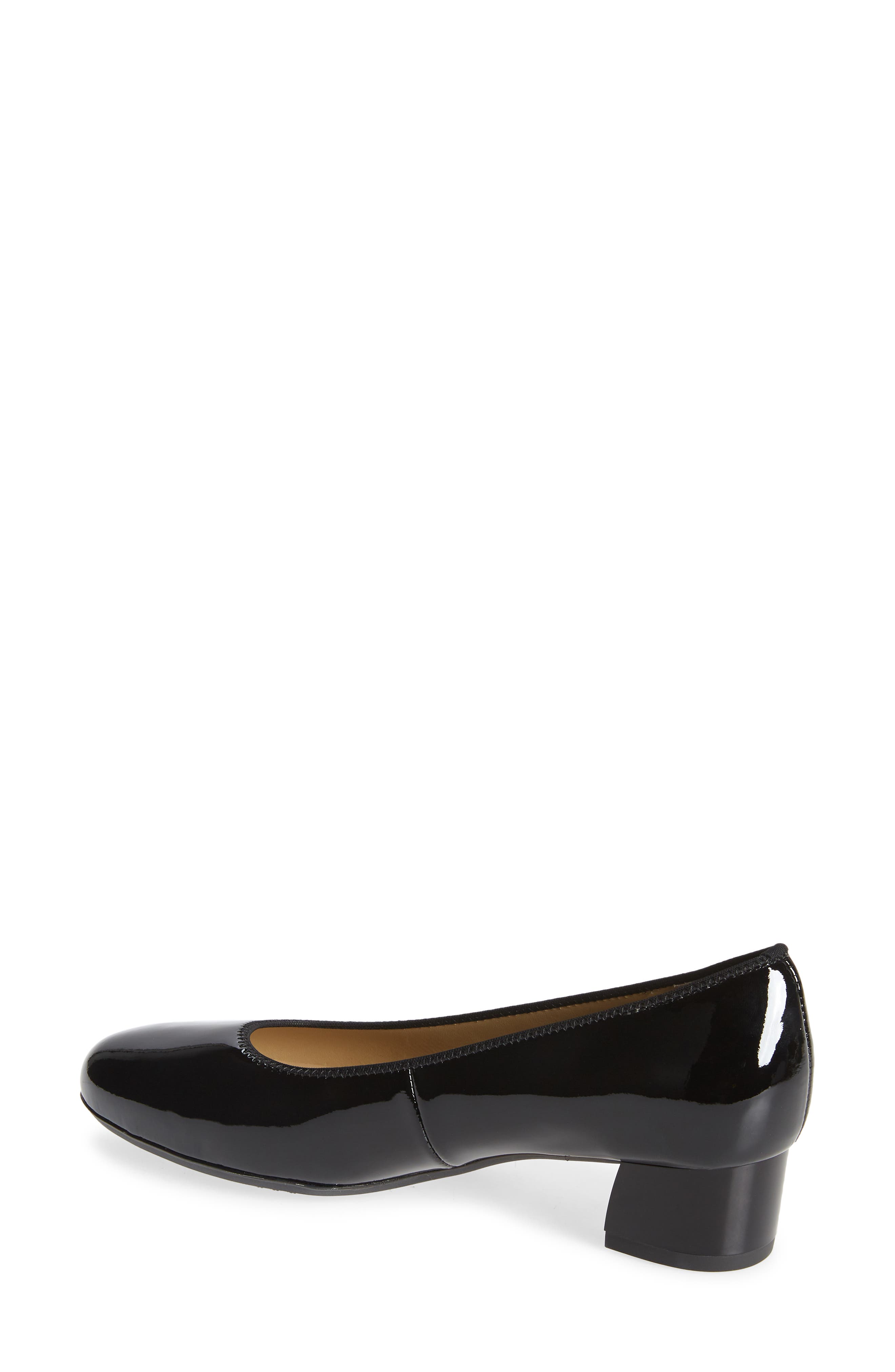 ara Vivian Pump, Alternate, color, Black Soft Patent Leather