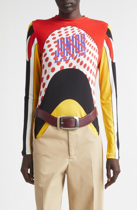 Junior Body Map Print Jersey T-Shirt