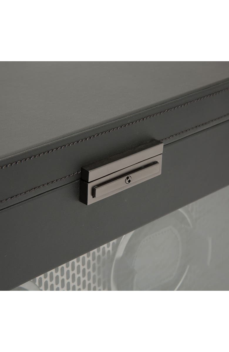 WOLF Axis Double Watch Winder with Storage, Alternate, color, Powder Coat