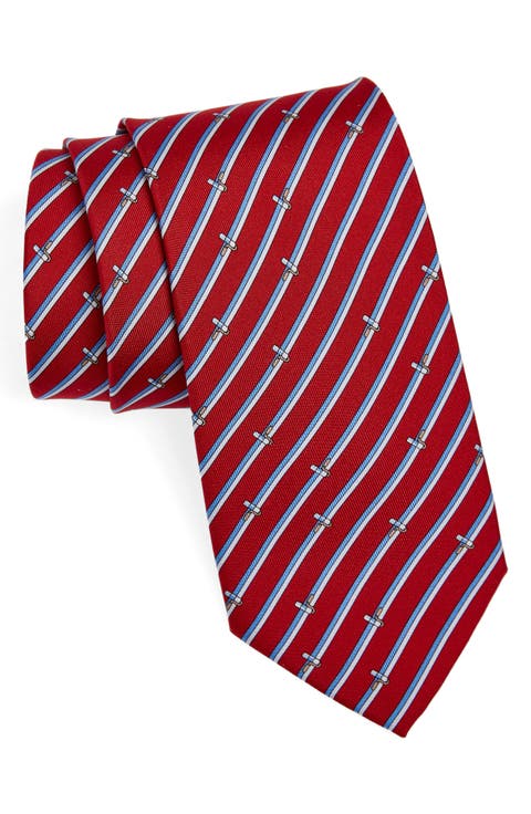 Tinta Painter Stripe Silk Tie