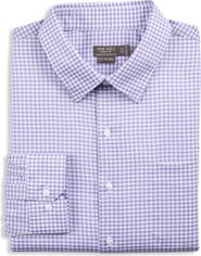Oak Hill Premium by DXL Big & Tall Spring Check Dress Shirt