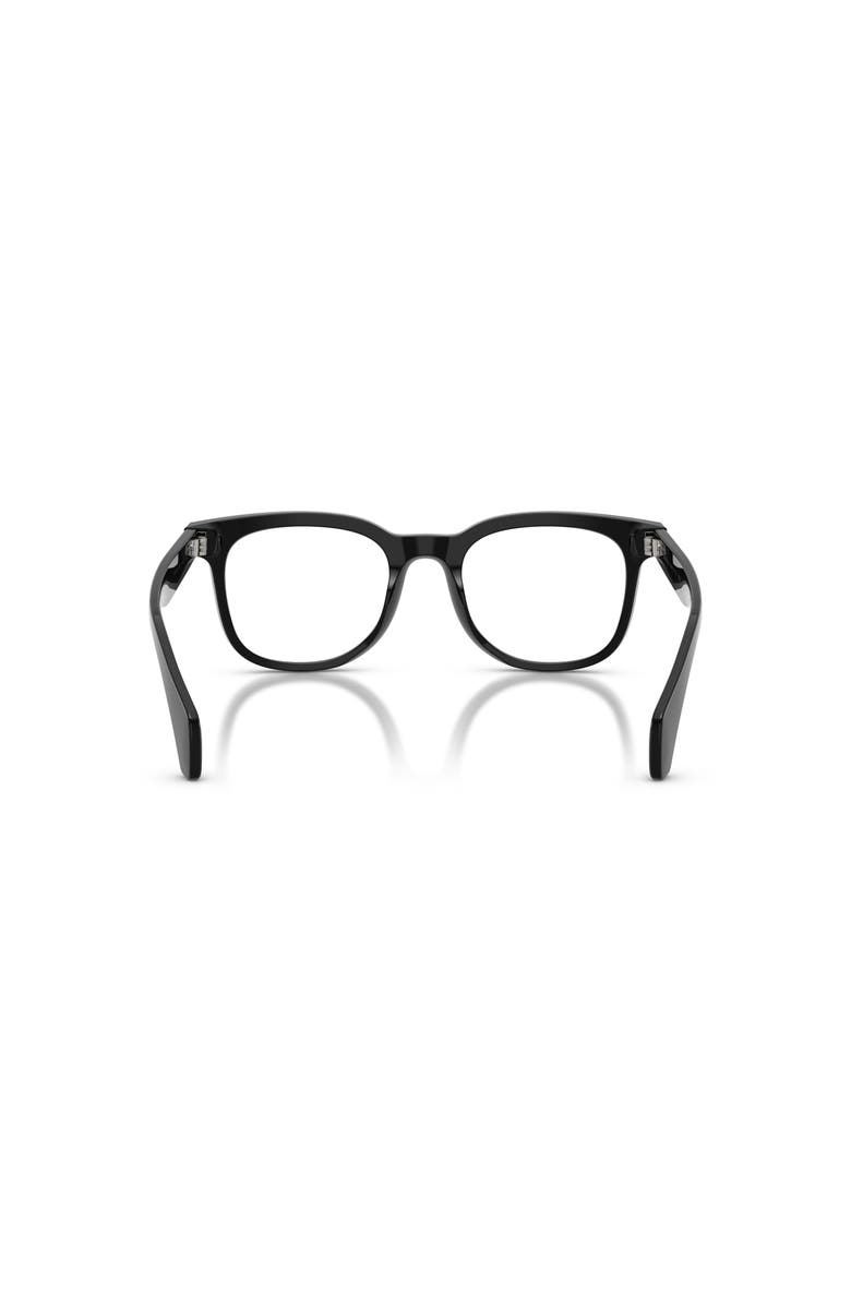 Moncler 50mm Phantos optical glasses, Alternate, color, Black