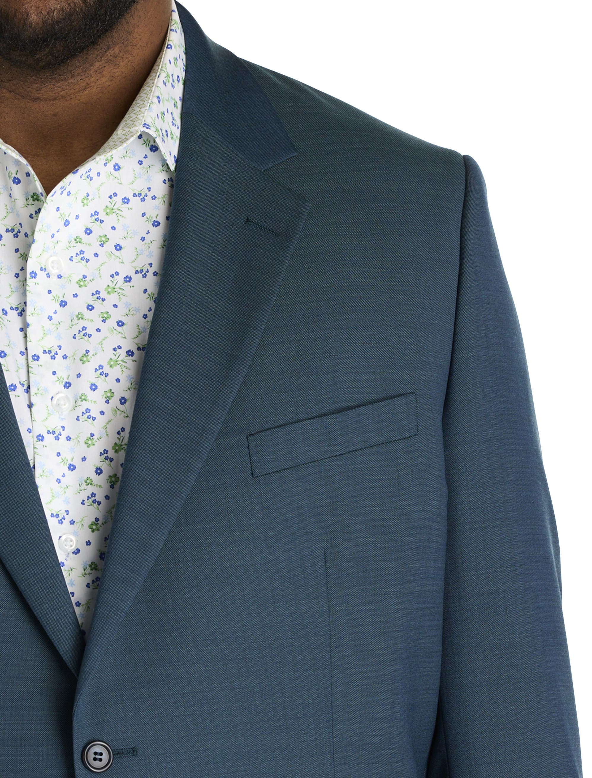Big & Tall Solid Suit Jacket - image 2