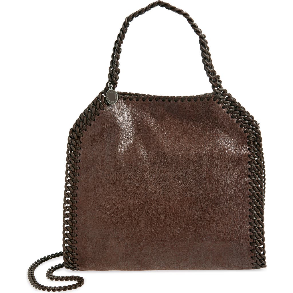 Stella Mccartney "falabella" Mini Bag In Mahogany