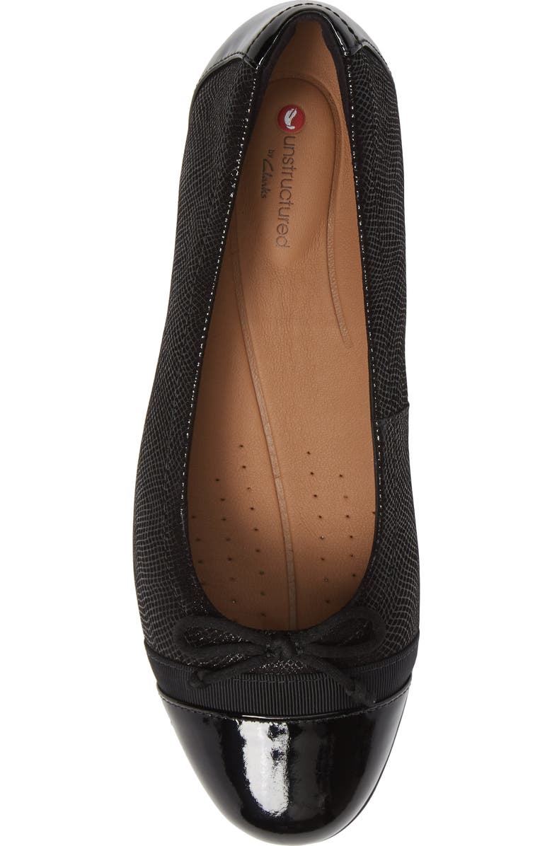 Clarks<sup>®</sup> Un Blush Cap Toe Flat, Alternate, color,