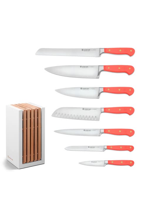Classic 8-Piece Designer Knife Block Set
