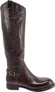 Madison Maison Leather Side Zip Knee High Boot