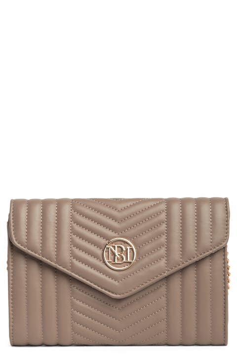 Chevron Quilted Crossbody Bag