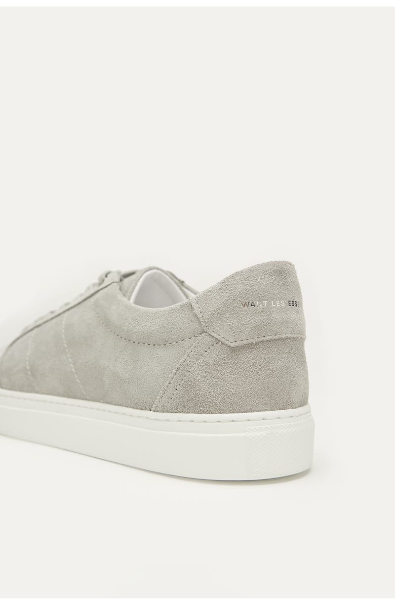 Want Les Essentiels Lennon 2.0 Suede Leather Low Sneaker, Alternate, color, Grey