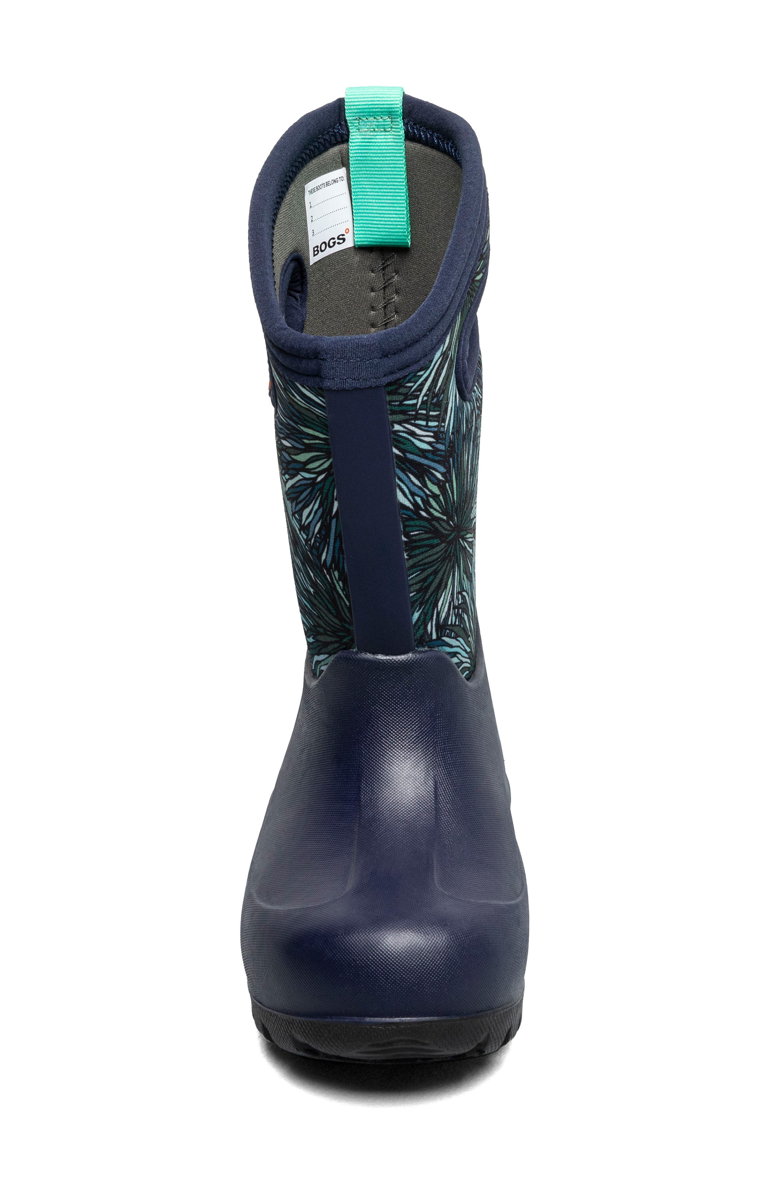 Kids' Neo-Classic Fireworks Waterproof Boot, Alternate, color, NAVY MULTI
