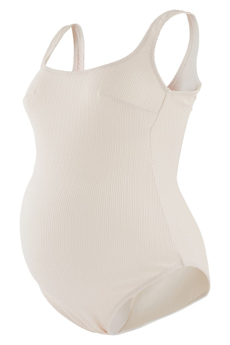 Maternity swimsuit Bayside, Alternate, color, PEARL