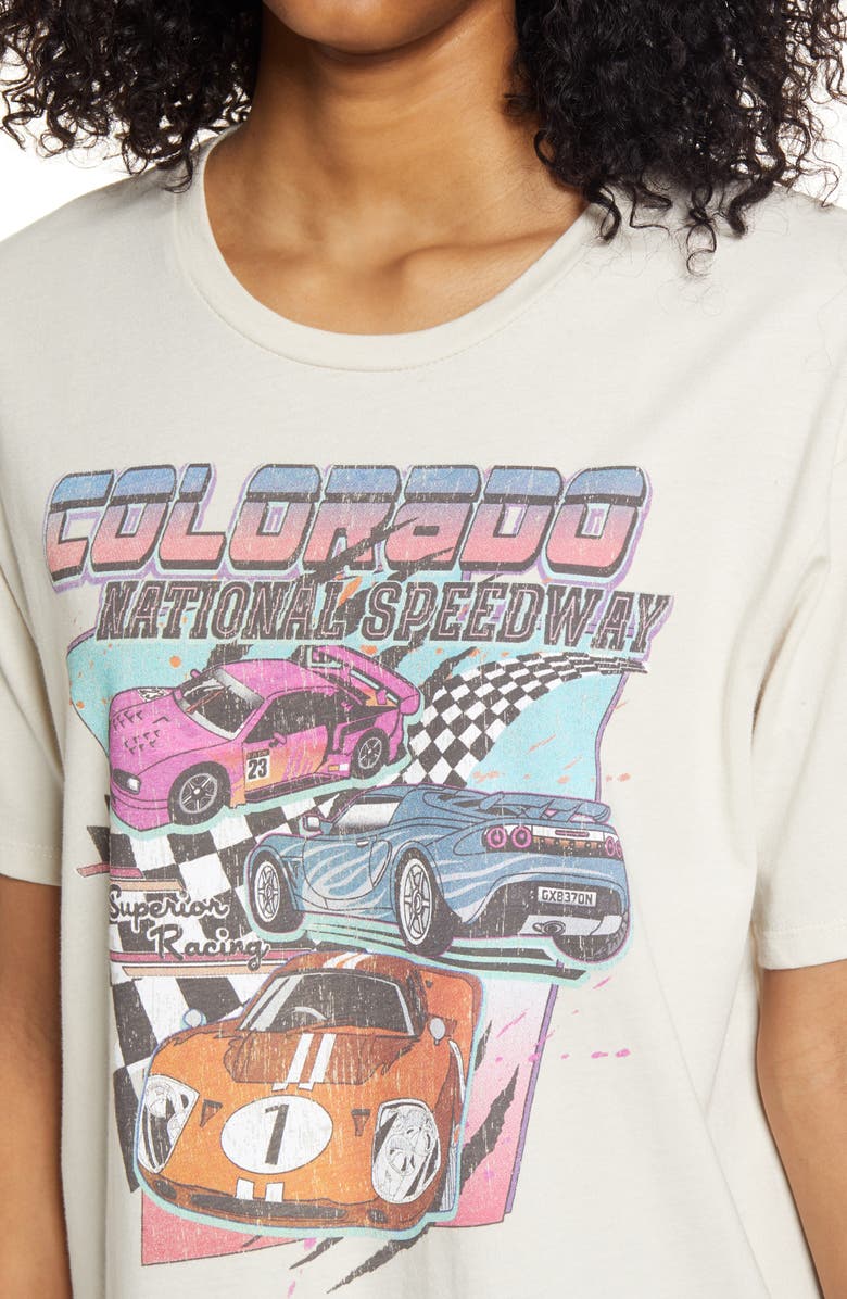 La La Land Creative Co Oversize Women's Graphic Tee, Alternate, color, 