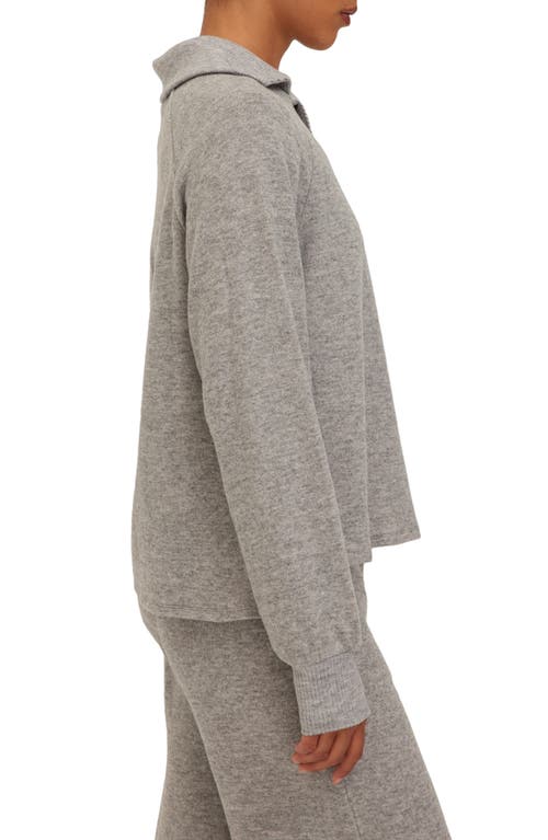 Project Social T Slow Morning Pullover In Htgrey