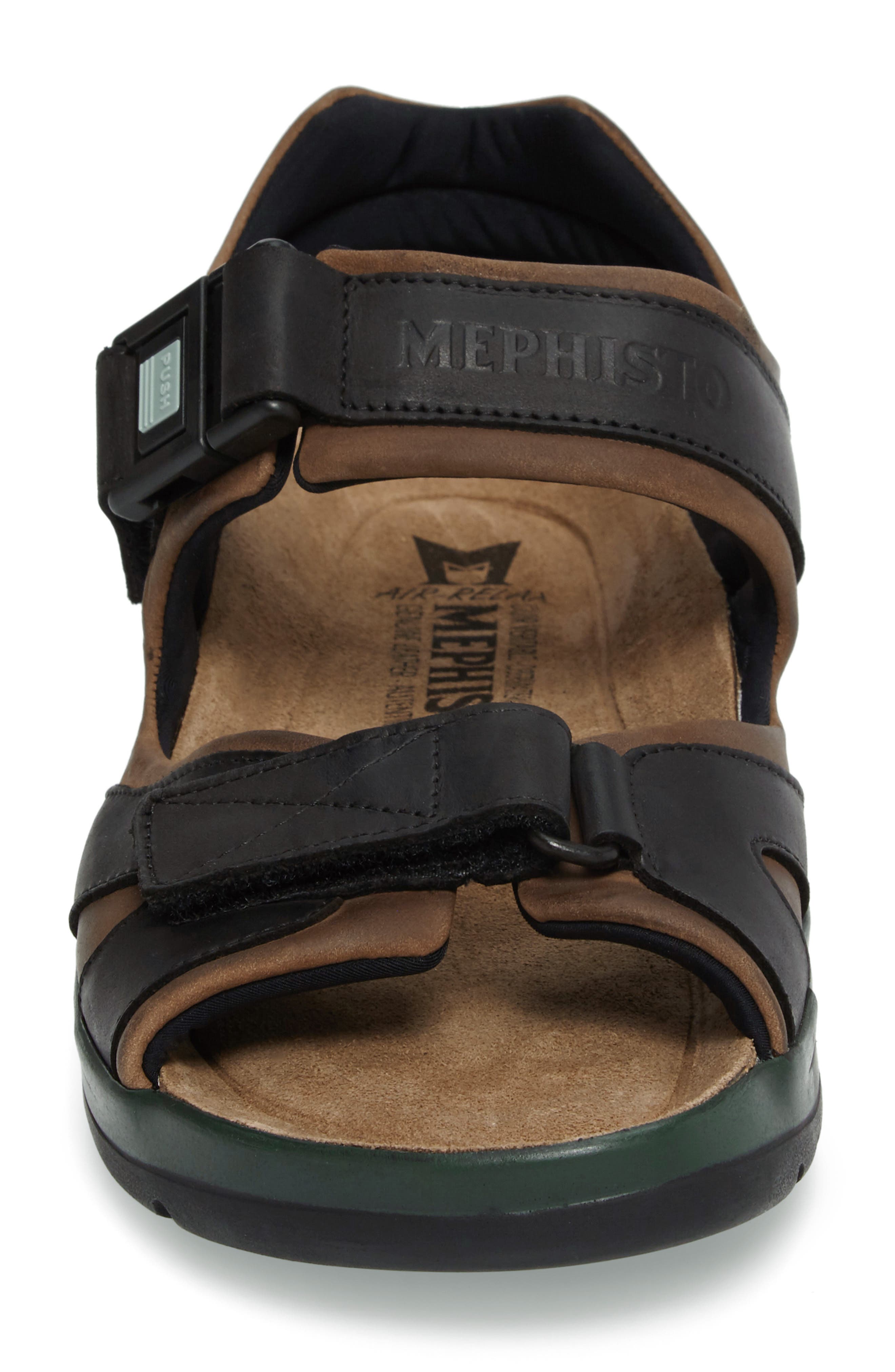 Mephisto 'Shark' Sandal, Alternate, color, 5751/5700 Dark Brown Sandycalf